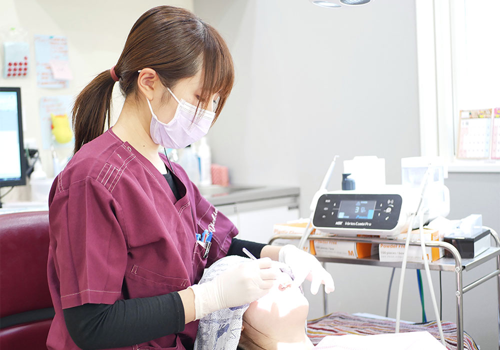 お口の中のチェック